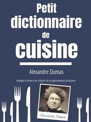cover image of Petit Dictionnaire de Cuisine